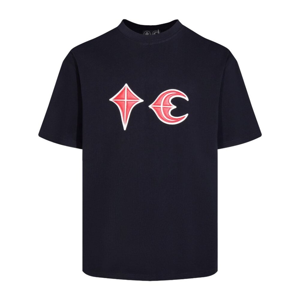 Thug Club Black T Shirt With Bold Red Graphics